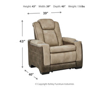 Load image into Gallery viewer, Next-Gen Durapella - Pwr Recliner/Adj Headrest