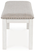 Load image into Gallery viewer, Robbinsdale - Large Upholstered Dining Room Bench - Antique White