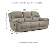 Load image into Gallery viewer, Next-Gen Gaucho - Reclining Sofa - Putty