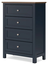 Load image into Gallery viewer, Landocken - Four Drawer Chest - Brown / Blue