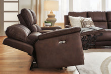 Load image into Gallery viewer, Bleckley - Power Reclining Loveseat With Console / Adjustable Headrest