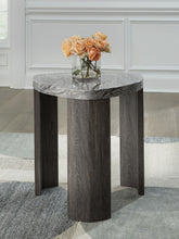 Load image into Gallery viewer, Surmour - Triangle End Table - Gray / Brown