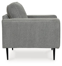 Load image into Gallery viewer, Hazela - 2 Pc. - Chair, Ottoman - Charcoal
