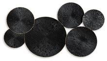 Load image into Gallery viewer, Rhetlen - Wall Decor - Black / Gold Finish