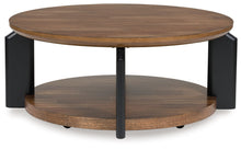 Load image into Gallery viewer, Kraeburn - Round Cocktail Table - Brown / Black