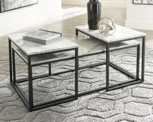 Load image into Gallery viewer, Donnesta - Occasional Table Set (Set of 3) - Gray / Black