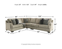 Load image into Gallery viewer, Bovarian - 4 Piece Sectional Set