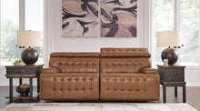 Load image into Gallery viewer, Temmpton - 2-Piece Power Reclining Sectional Loveseat - Chocolate