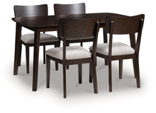 Load image into Gallery viewer, Mallenette - Dining Room Table Set (Set of 5) - Merlot