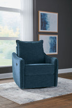 Load image into Gallery viewer, Mcburg - Swivel Power Recliner - Navy