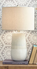 Load image into Gallery viewer, Shavon - Ceramic Table Lamp - Beige / White