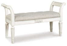 Load image into Gallery viewer, Realyn - Accent Bench - Antique White