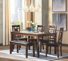 Load image into Gallery viewer, Bennox - Dining Room Table Set (Set of 6) - Brown