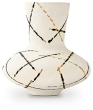 Load image into Gallery viewer, Brockford - Vase - Cream / Black / Brown