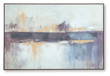 Load image into Gallery viewer, Gatesford - Wall Art - Blue / White / Tan