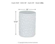 Load image into Gallery viewer, Jungrove - Stool - White