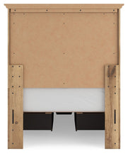 Load image into Gallery viewer, Makidern - Panel Storage Bed With 2 Under Bed Storage Units