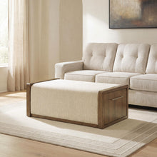 Load image into Gallery viewer, Marxmore - Upholstered Ottoman With Storage - Brown