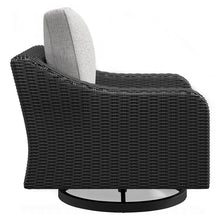 Load image into Gallery viewer, Beachcroft - Swivel Lounge Chair - Black / Light Gray