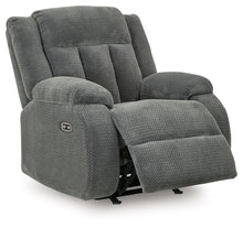 Load image into Gallery viewer, Observation - Power Rocker Recliner - Steel