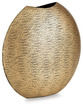 Load image into Gallery viewer, Iansboro - Vase - 11.5" - Antique Gold Finish