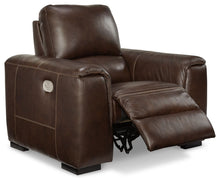Load image into Gallery viewer, Alessandro - PWR Recliner/Adj Headrest - Walnut