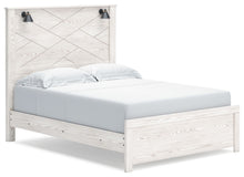 Load image into Gallery viewer, Gerridan - Panel Bed With Sconces