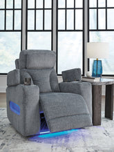 Load image into Gallery viewer, Studio Cave - Power Recliner - Steel
