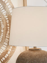 Load image into Gallery viewer, Neavesboro - Metal Table Lamp - Antique Brown / White