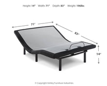 Load image into Gallery viewer, Head-Foot Model Best - Cal King Adjustable Base - Head, Neck & Foot - Black