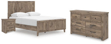 Load image into Gallery viewer, Rusticott - Panel Bedroom Set