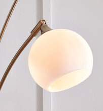 Load image into Gallery viewer, Taliya - Metal Arc Lamp - Champagne / White