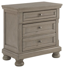 Load image into Gallery viewer, Lettner - Two Drawer Night Stand - Light Gray