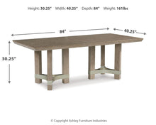 Load image into Gallery viewer, Chrestner - Rectangular Dining Room Table - Gray
