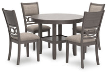 Load image into Gallery viewer, Wrenning - Dining Room Table Set (Set of 5) - Gray