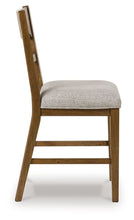 Load image into Gallery viewer, Cabalynn - Upholstered Barstool (Set of 2) - Oatmeal / Light Brown