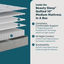 Load image into Gallery viewer, Soothing Nights - 10" Medium Mattress In A Box