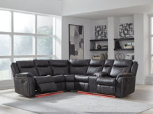 Load image into Gallery viewer, Sultan Meadow - 2-Piece Reclining Sectional - Carbon