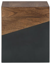 Load image into Gallery viewer, Trailbend - Accent Table - Brown / Gunmetal
