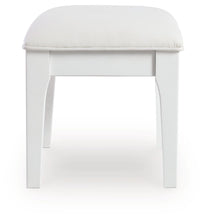 Load image into Gallery viewer, Chalanna - Vanity Stool - White