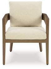 Load image into Gallery viewer, Serene Bay - Arm Chair With Cushion (Set of 2) - Dark Brown / White