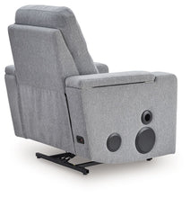 Load image into Gallery viewer, Pineland - Glider Power Recliner With Audio System - Pewter