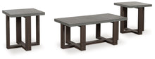 Load image into Gallery viewer, Dynnford - Occasional Table Set (Set of 3) - Gray / Brown