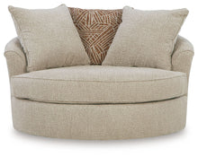 Load image into Gallery viewer, Steelwater Retreat - Oversized Swivel Accent Chair - Latte