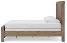 Load image into Gallery viewer, Oliandon - 3 Pc. - Queen Panel Bed, Dresser And Mirror - Light Brown