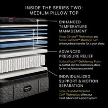 Load image into Gallery viewer, Beautyrest Black - 16.5" Series Two Medium Pillow Top Mattress