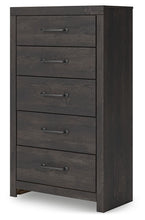 Load image into Gallery viewer, Hollivern - Five Drawer Chest - Dark Gray