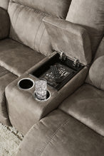 Load image into Gallery viewer, Laresview - Dbl Reclining Loveseat with Console - Fossil