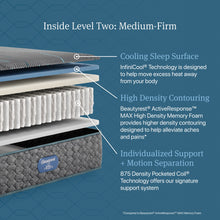 Load image into Gallery viewer, Beautyrest - Level Two Hybrid Medium Firm Mattress
