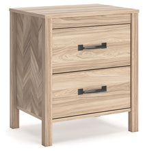 Load image into Gallery viewer, Battelle - Two Drawer Night Stand - Tan
